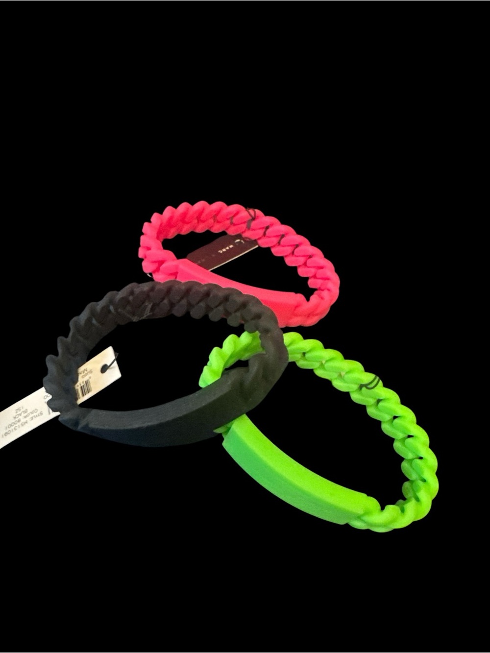 Marc by Marc Jacobs Silicone Bracelets - NWT ‼️PICK ONE‼️ - Pink, Black or Green